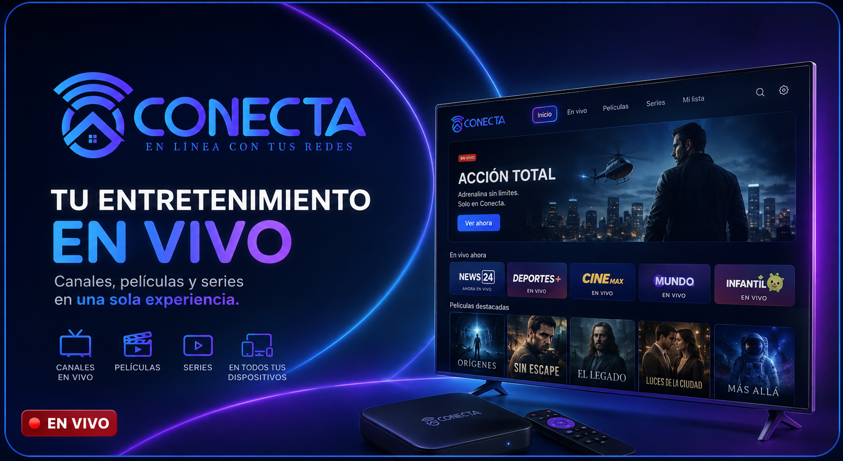 Tu entretenimiento en vivo